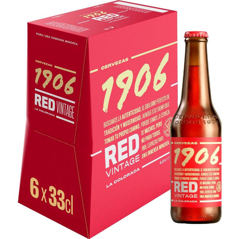 Cerveja De Espanha Red Vintage Pack 6 33 cl