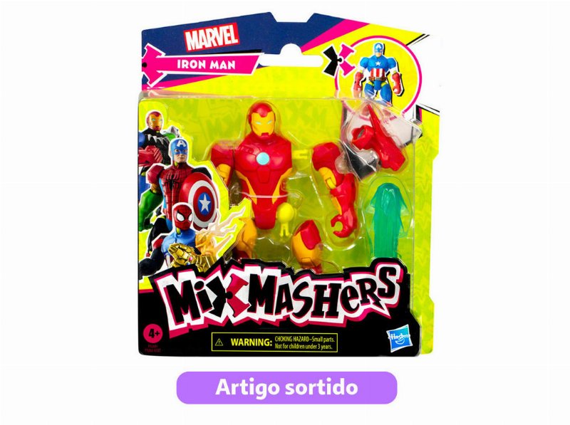 Figuras Básicas Avengers Mixmashers Modelos Sortidos