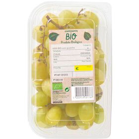 Uva Branca Sem Grainha Biológica Continente Bio 500 gr