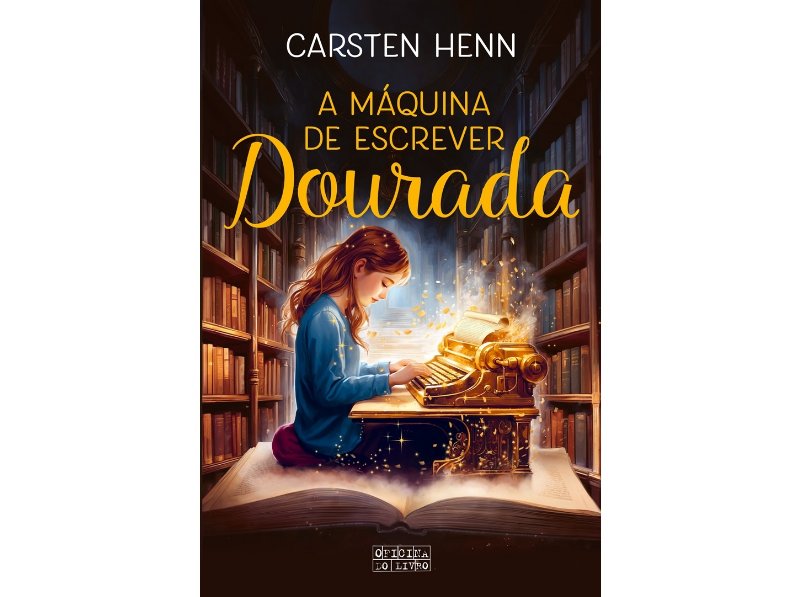 Livro A Máquina De Escrever Dourada Carsten Henn