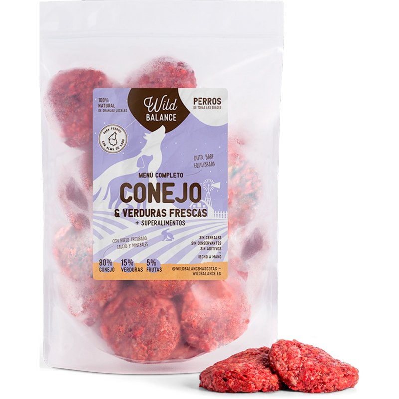 Alimento Para Cão Coelho E Verduras 1 kg