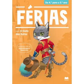 Férias Com O Gato Das Botas - Do 4.º Para O 5.º Ano De Carlos Letra