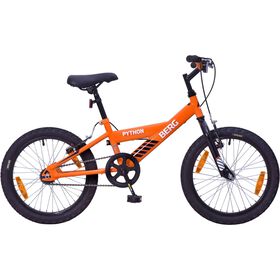 Bicicleta De Criança Python Roda 18'' 6-8 Anos Laranja Berg