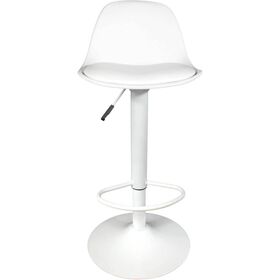 Conjunto De 2 Bancos Bar Branco Isak