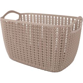 Cesto Roupa Retangular Entrançado Kasa
