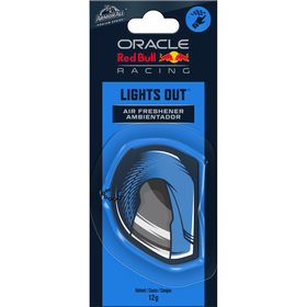 Ambientador Auto Pendurar Cartão Capacete F1 Red Bull Lights Out Armor All