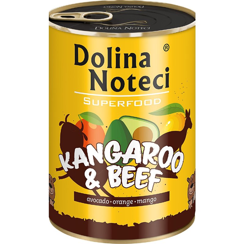 Alimento Húmido Para Cão Superfood Canguru E Vaca 400 g