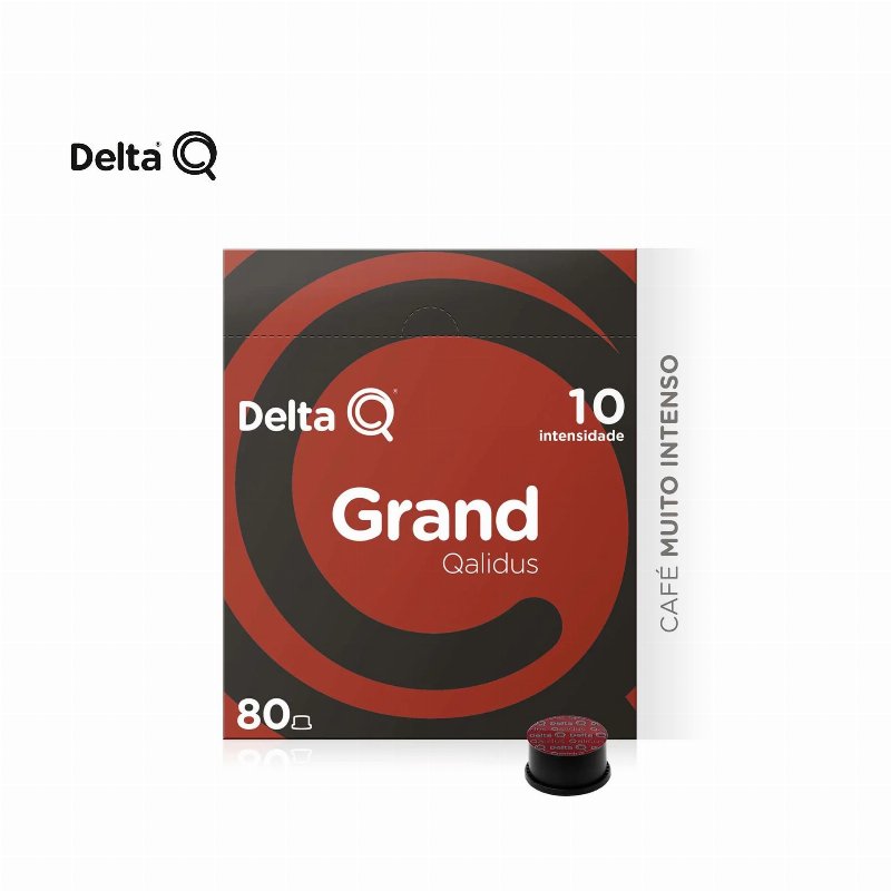 Delta Q Café Cápsulas Grand Qalidus Intensidade 10 - 80 Un