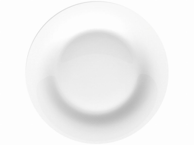 Prato De Sobremesa Alice Polegar Opal Branco Ø18Cm