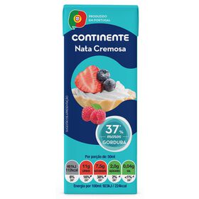 Natas Uht Cremosas -37% Gordura Continente 200 ml
