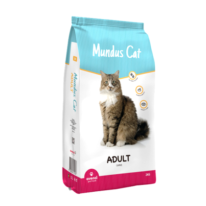 Comida Seca Para Gato Com Carne Mundus Cat 2Kg