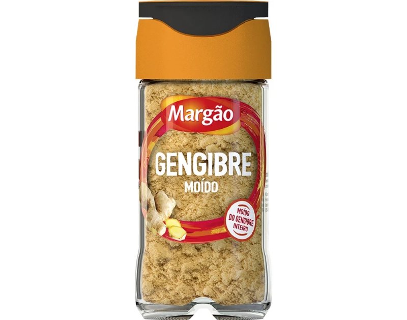 Gengibre Margão Branco Moído Frasco 26 g