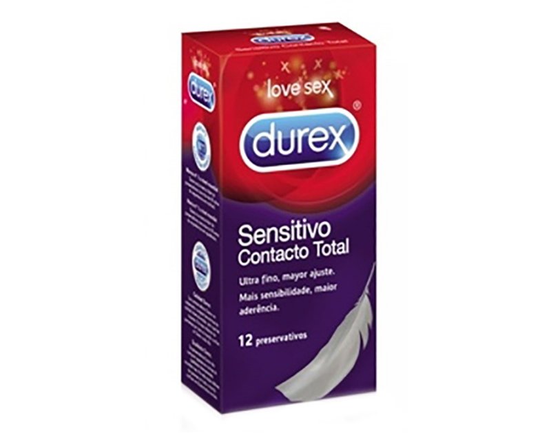 Preservativos Durex Contacto Total 12Un