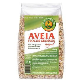 Flocos Aveia Grossos Integral Cem Porcento 400 gr
