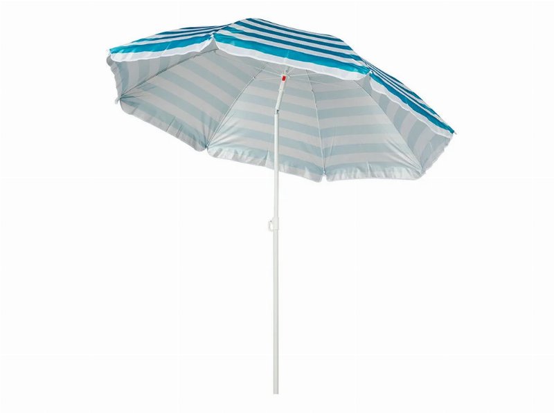 Chapéu Sol Inclinável Gardenstar Branco/Azul Ø177Cm