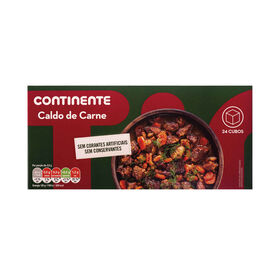 Caldo De Carne Cubos Continente 24 Un
