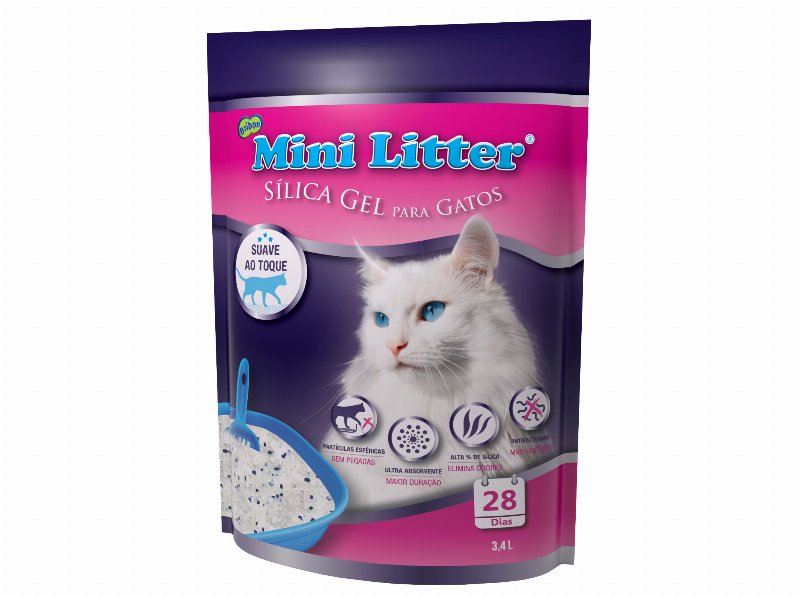 Sílica Gel Para Gatos Bribon Mini Litter 3.4 l