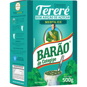 Chá De Erva Tereré Menta Ice Barão De Cotegipe 500 gr