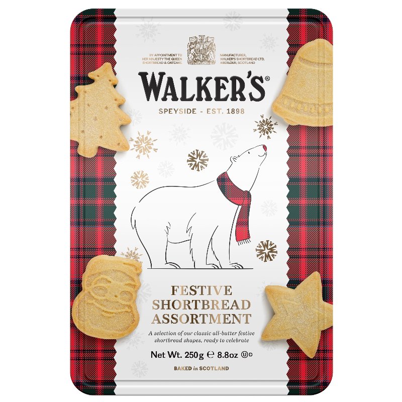 Bolachas De Manteiga Urso Polar Shortbread 250 g