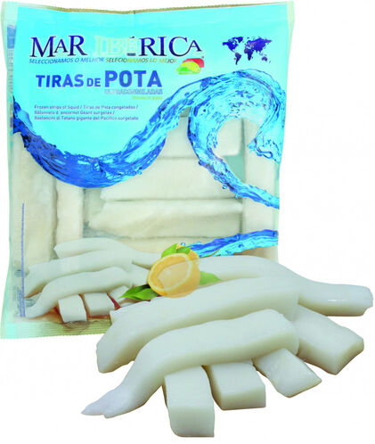 Tiras De Pota Congeladas Mar Ibérica 0.7Kg