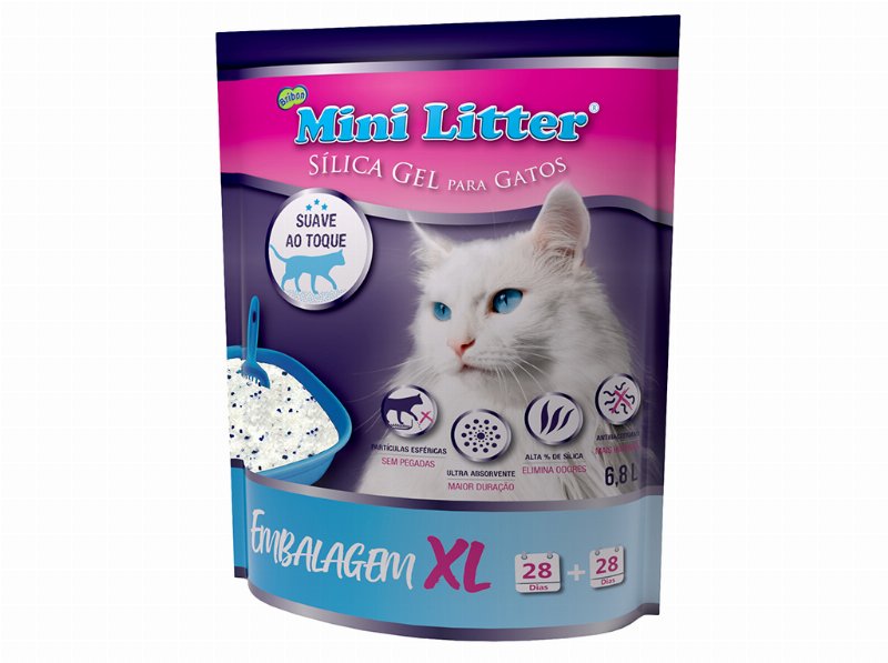 Sílica Para Gato Bribon Mini Litter 6.8 l