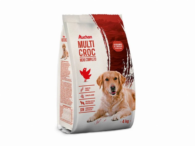 Ração Para Cão Auchan Multicroc 4 kg