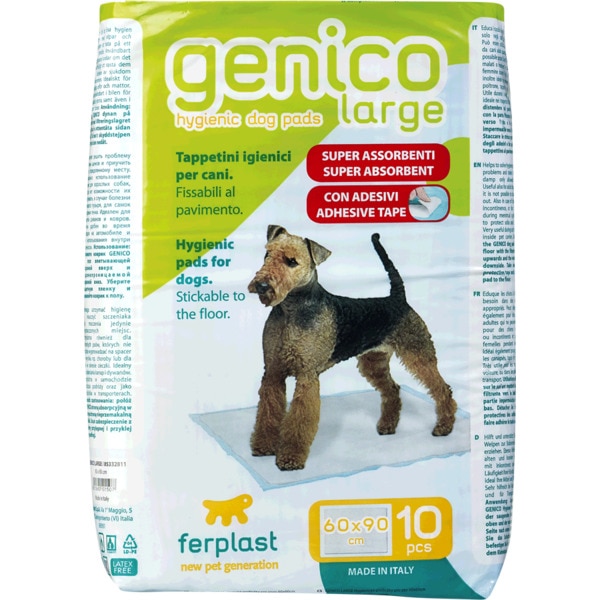Tapetes Para Cão Super Absorventes Tamanho L 60 X 90 Cm 10 unidades