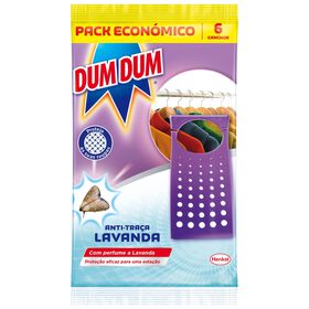 Inseticida Anti-Traça  Lavanda Dum Dum 6 Un
