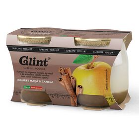 Iogurte Cremoso Pedaços Maçã E Canela Glint 250 gr (2 Un)
