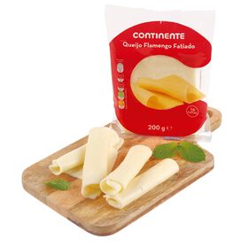 Queijo Flamengo Fatiado Continente 200 gr