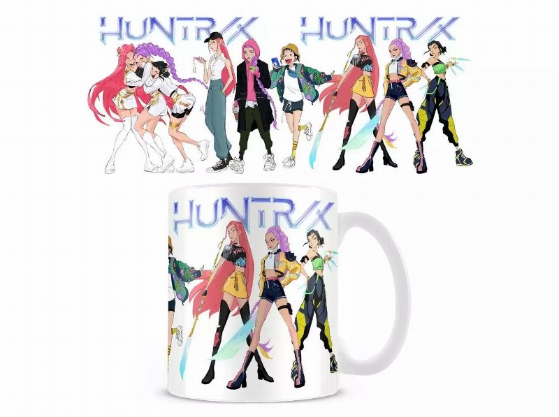 Caneca K-Pop Demon Hunters Huntrix 325 ml