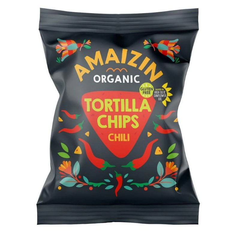 Tiras De Milho Chili Bio Amaizin 75 g