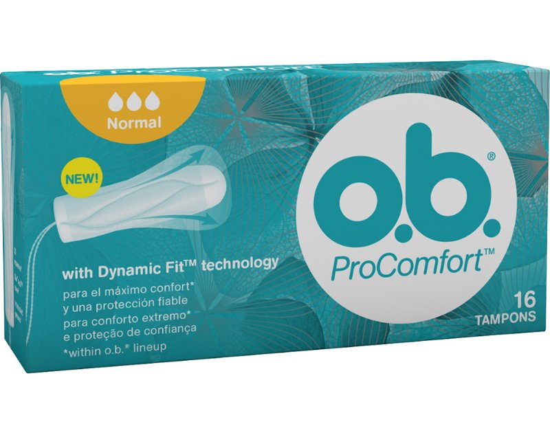 Tampões O.b Digital Normal Procomfort 16Un