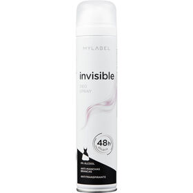 Desodorizante Spray Invisible 48H Mylabel 200 ml