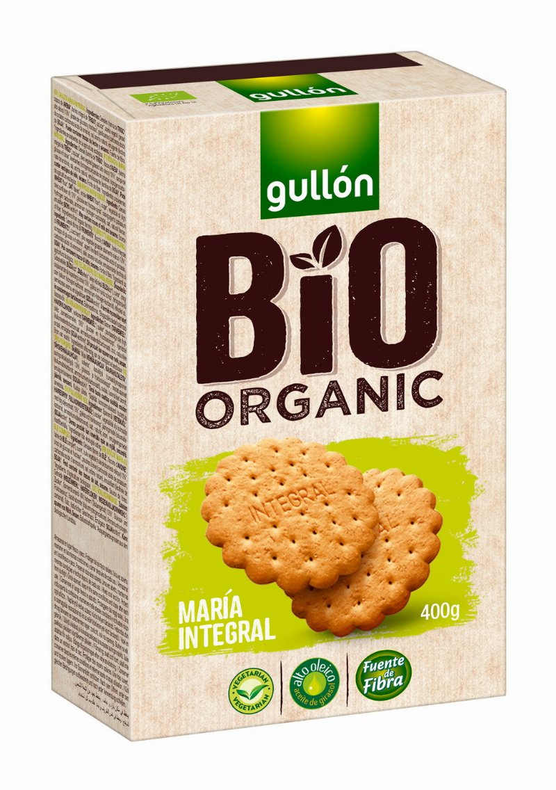 Bolacha Gullon Maria Integral Bio 400 g