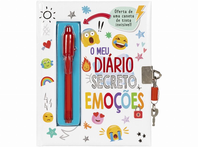 Livro O Meu Diário Secreto - Emoções