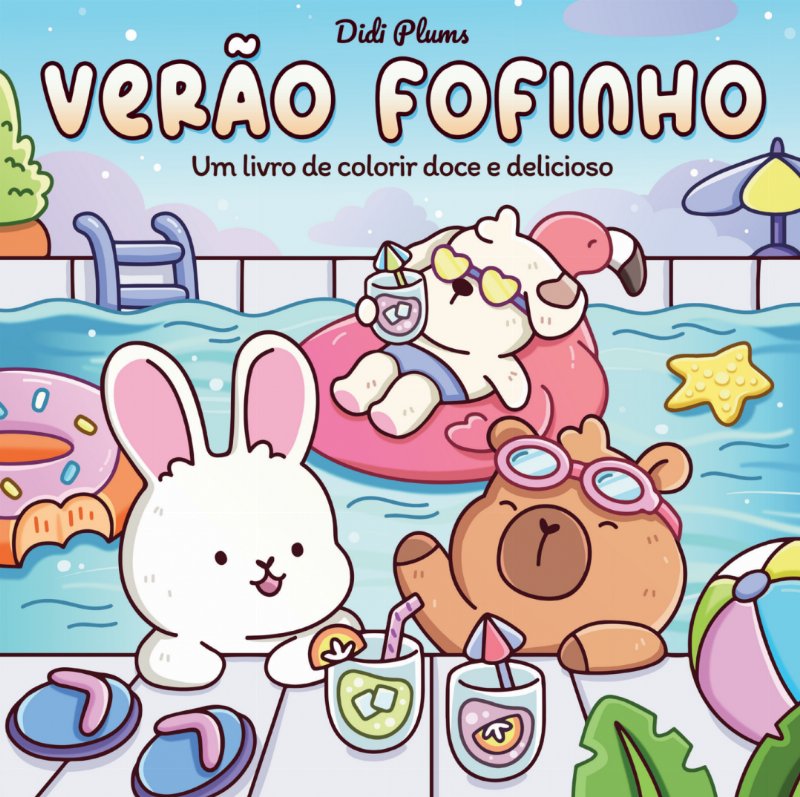 Livro De Colorir - Verão Fofinho Vários Autores