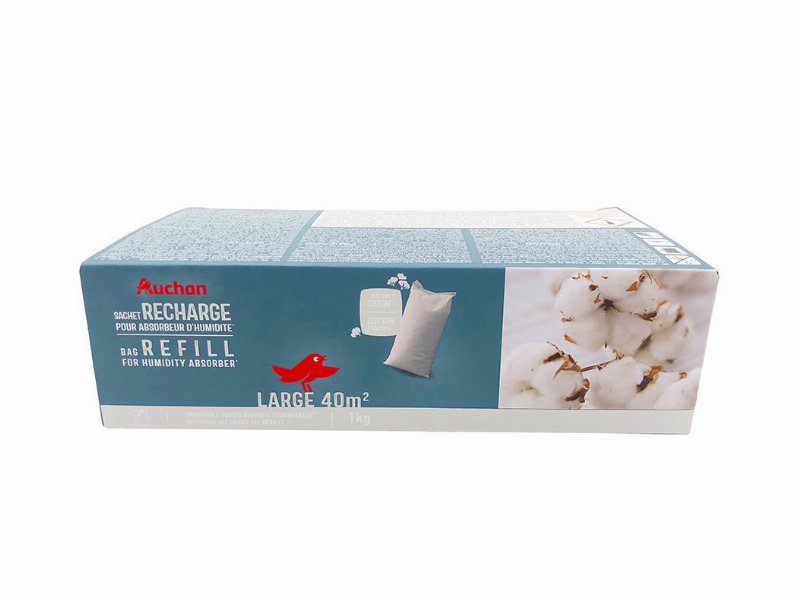 Recarga Para Desumidificador Auchan Algodão 1 kg