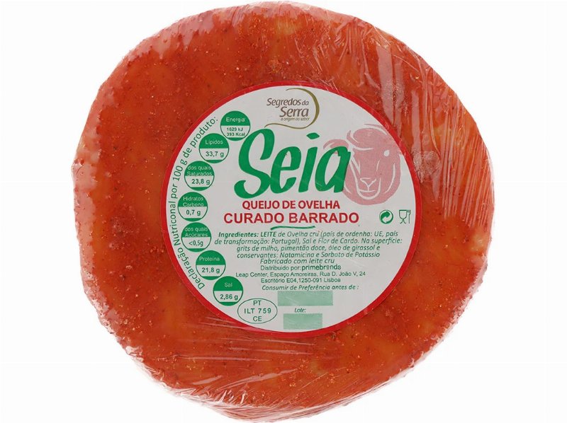 Queijo De Ovelha Pastor Seia Barrado Kg