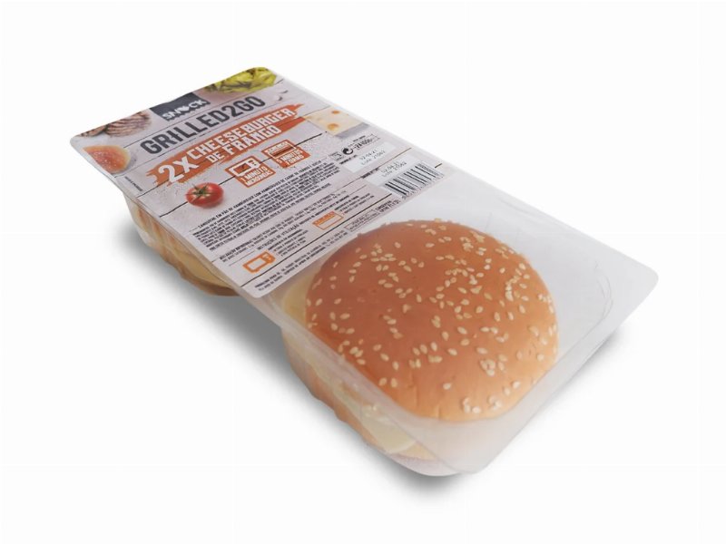 Cheeseburguer De Carne De Frango Snock 2X100 g