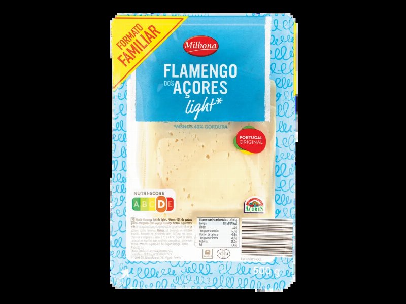 Queijo Flamengo Em Fatias Light Pack Familiar