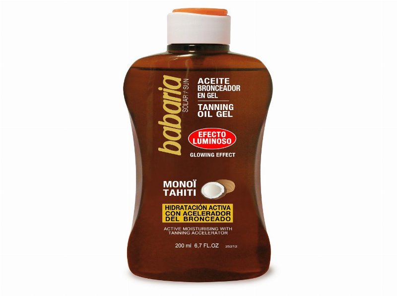 Óleo Babaria Bronzeador Luminoso 200 ml