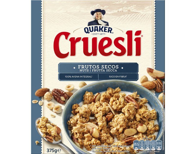 Cereais Quaker Cruesli 4 Frutos Secos 375 g