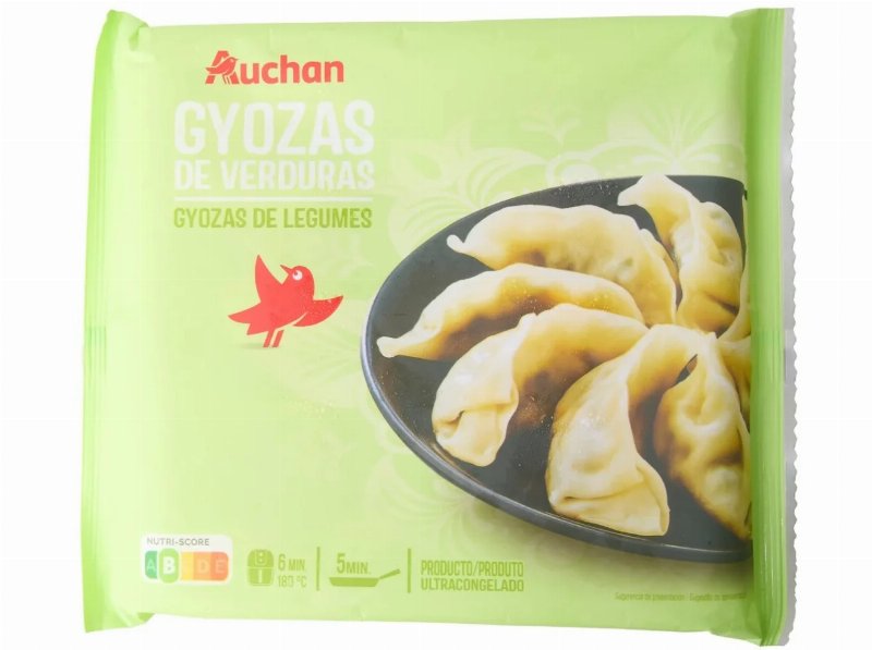 Gyozas De Legumes Auchan Ultracongeladas 10Un 250 g