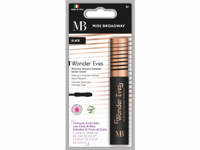Máscara Pestanas Mb Milano Volume Black