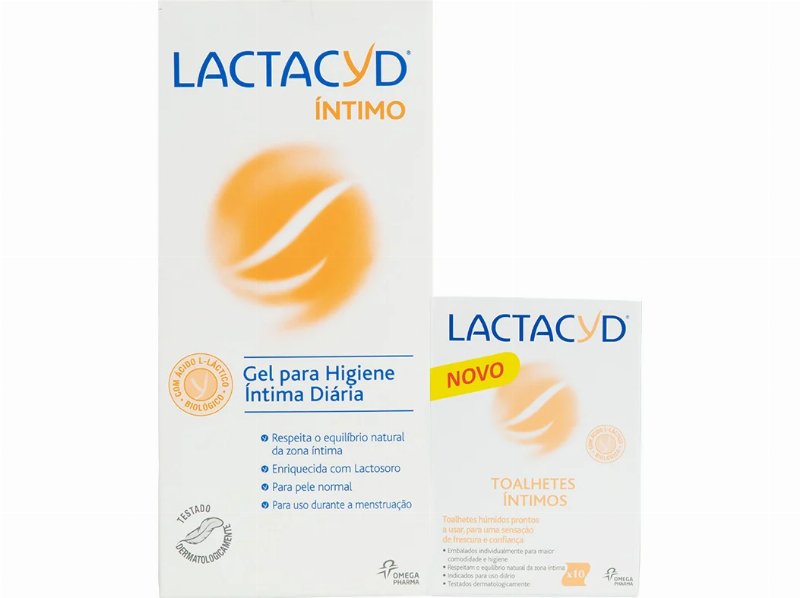 Gel Lactacyd Intímo Higiene Intíma 400 ml +Toalhete