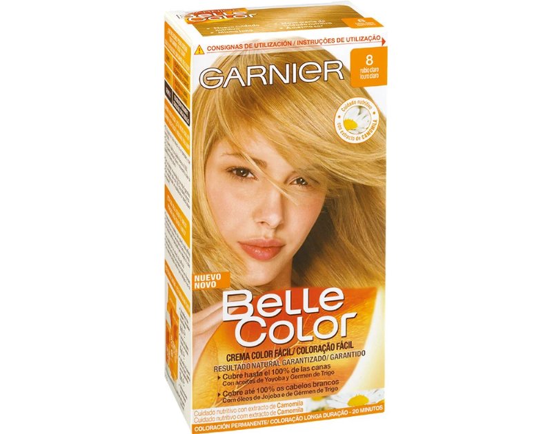 Coloração Belle Color Longa Duração Nº8 Louro Claro Un