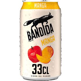 Sidra Em Lata Com Álcool Maçã E Manga Bandida 33 cl