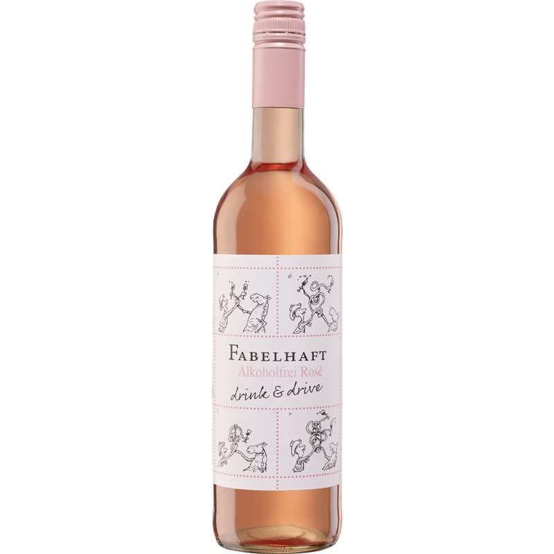 Vinho Rosé Da Alemanha Sem Álcool 75 cl