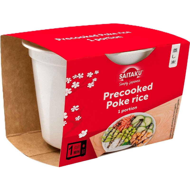 Arroz Para Poke Pré-Cozido 125 g